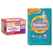 pampers quadri progressi mutandino junior 12-18 kg + il costum