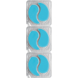 klorane patch occhi leviganti hydro-gel al fiordaliso bio + acido ialu