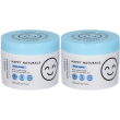 happy naturals strengthen and repair maschera per capelli 2x300 ml