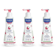 mustela® gel detergente lenitivo 3x300 ml