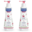 mustela® gel detergente lenitivo 2x300 ml
