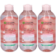 garnier acqua micellare illuminante di rose 3x400 ml
