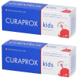 curaprox kids toothpaste strawberry flavor 950ppm 2x60 ml