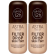 astra makeup filterdrop skin tint 03 light/medium 2x25 ml