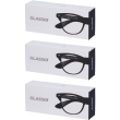 occhiali da lettura glassio fremont colore nero gradazione +2,0 3x1 st