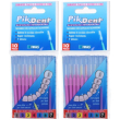 pikdent® viola 0,5 mm scovolini interdentali 2x10 pz spazzolino da den