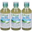 pharmalife aloe gel 3x attivo integratore alimentare 3x500 ml