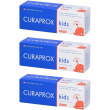 curaprox kids toothpaste strawberry flavor 0 ppm 3x60 ml