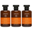 apivita shine shampoo illuminante rivitalizzante 3x250 ml