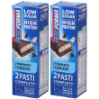 pesoforma barrette pasti low sugar fondente cocco 2x124 g
