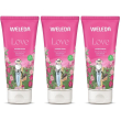 weleda doccia cremosa love rosa 3x200 ml