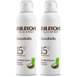 bilboa coccobello spray solare spf 15 con olio di cocco 2x150 ml