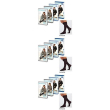 man support 18 gambaletto nero 3 3x1 st