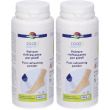 master-aid footcare polvere rinfrescante piedi 2x100 g