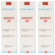 kerato 20 braderm 3x100 ml soluzione
