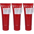 recipe for men crema viso spf30 3x75 ml