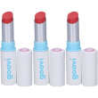 goovi that’s my glow balsamo labbra colorato colore 02 sunny guava 3x1