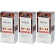 phyto color kit 6,34 biondo scuro ramato 1 latte + crema mascher