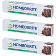 homeobrite protezione naturale dentifricio all'anice 3x75 ml dentifric