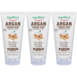 equilibra® argan crema viso 3x75 ml