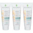 nature's isolari crema minerale viso – corpo spf 30 3x100 ml