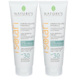 nature's isolari crema minerale viso – corpo spf 30 2x100 ml