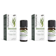 pranarom la diffusione eucaly pur olio essenziale 2x30 ml capsule