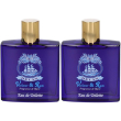 helan vetiver & rum eau de toilette 2x100 ml