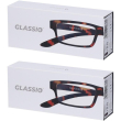 occhiali da lettura glassio cupertino colore tortoise gradazione +3,0