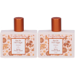 l`erbolario profumo bacche fiori legni 2x50 ml