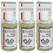 due scudi solvente oleoso per unghie 3x50 ml olio