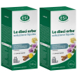 esi le dieci erbe soluzione liquida 2x180 ml orale