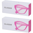 occhiali da lettura glassio santa clara colore rosa gradazione +2,0 2x