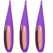 lelo dot travel mini vibratore clitorideo femminile colore purple 3x1