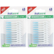 plakkontrol® brush & clean spazi stretti 2x40 pz spazzolino da denti