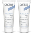 noreva aquareva® crema idratante leggera 24h 2x40 ml