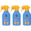nivea spray solare sun protect & bronze spf 50 3x250 ml