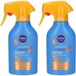 nivea spray solare sun protect & bronze spf 50 2x250 ml