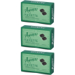 amarelli favette liquirizia dura alla menta 3x100 g caramelle