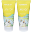 weleda gel doccia energy zenzero 2x200 ml