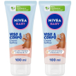 nivea baby viso & corpo crema soffice 100 ml, bambini corpo e vi