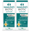 gse immunobiotic junior 2x120 g polvere per soluzione orale