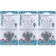 steripod clip proteggi spazzolino 2 pezzi 3x2 st
