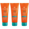 collistar crema solare protezione attiva viso-corpo spf 50+ 3x100 ml c
