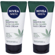 nivea men sensitive pro ultra-calming crema idratante 75 ml, vis
