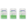 interprox micro 6 scovolini verdi, anti-placca e anti-carie per spazi