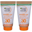 garnier ambre solaire hydra 24 spf30 lotion 2x59 ml