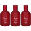 l`erbolario profumo rosa purpurea 3x50 ml