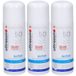 ultrasun active transparent gel spf 50 sports 3x150 ml
