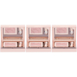 bionike defence color silky touch ombretto compatto colore 419 rose 3x